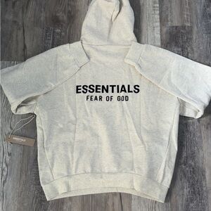 Essentials Fear of God Cream Hoodie